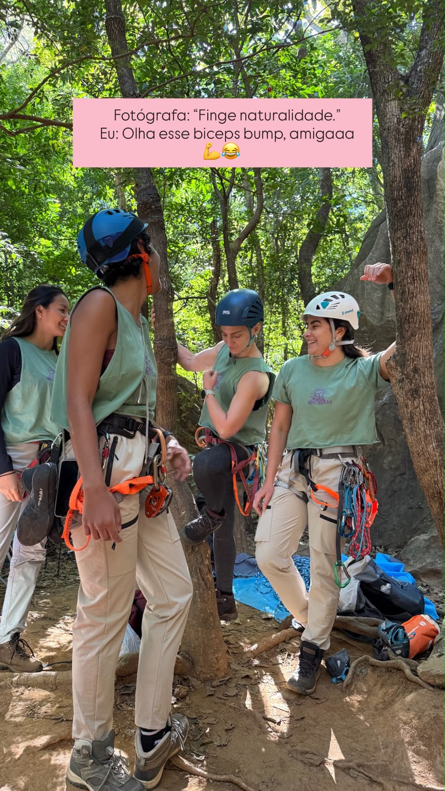 Foto de escalada enviada por Climbeiras em Rochelas