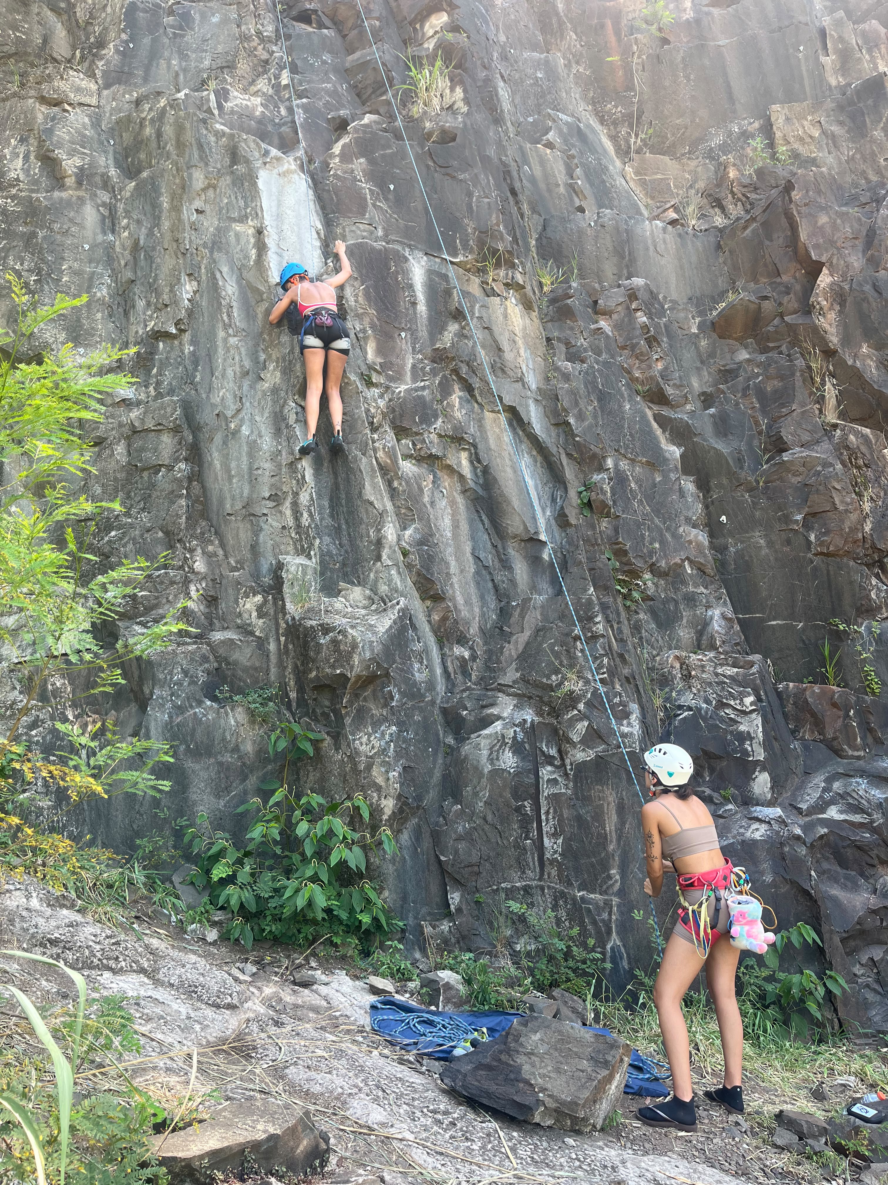 Foto de escalada enviada por Geo e Dea