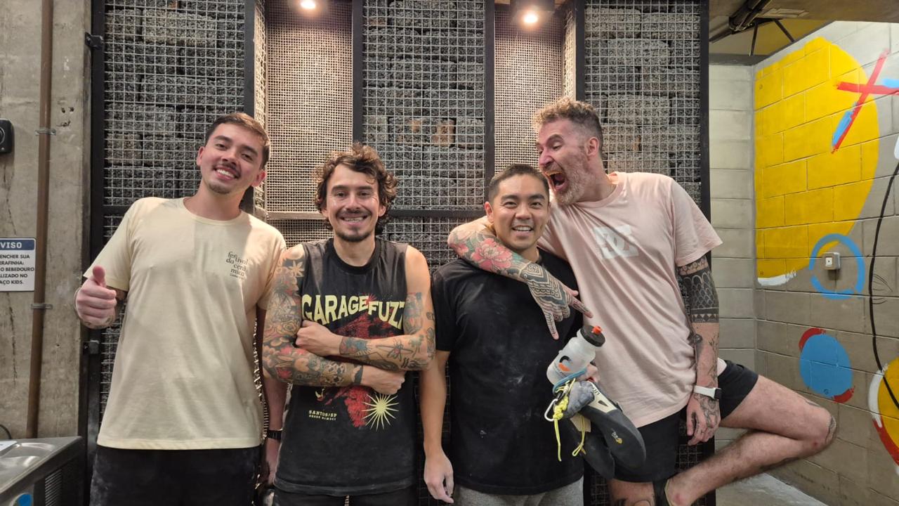 Foto de escalada enviada por Os caras na TreeLab!
